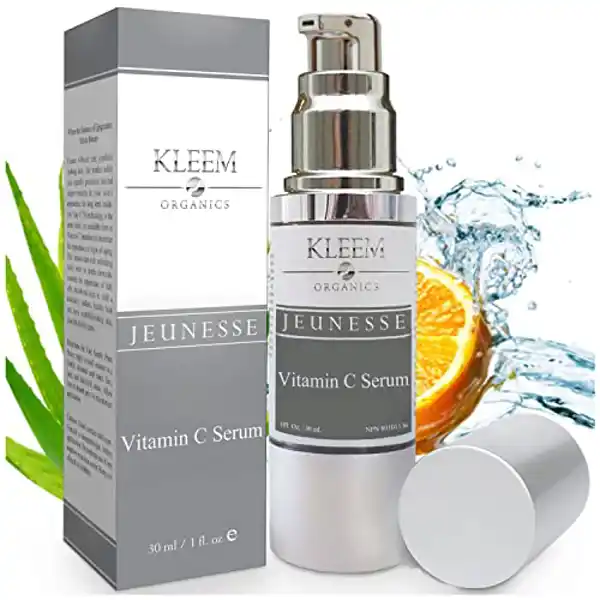 Sérum con vitamina C y ácido hialurónico, Kleem Organics