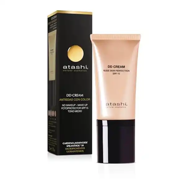 Atashi DD Cream Antiedad SPF 15