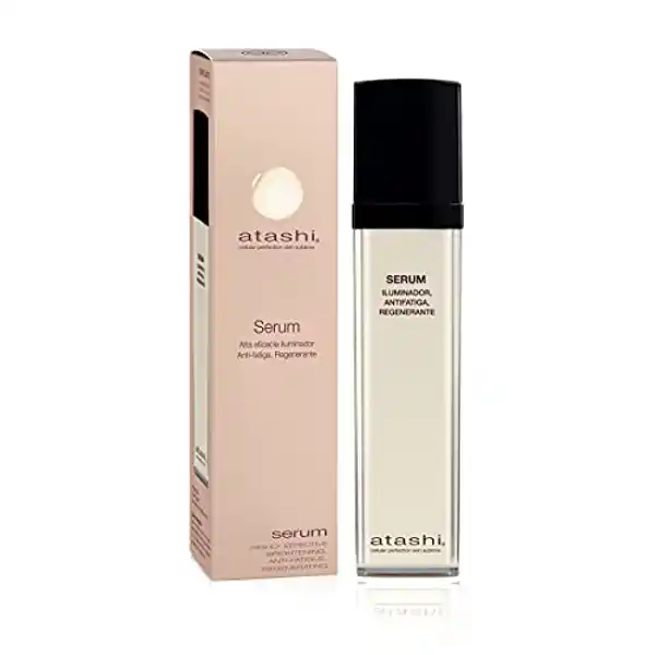 Atashi Firmeza y Luminosidad, serum de alta eficacia iluminador antifatiga, 50 ml