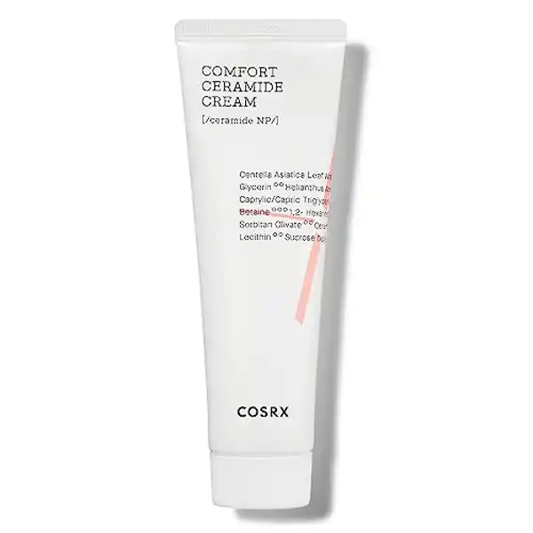 COSRX Balancium Comfort Ceramide Cream, crema con centella asiática para pieles secas