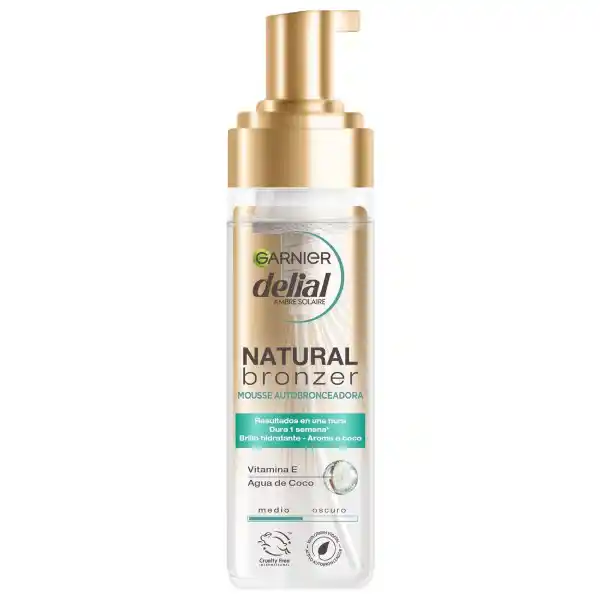 Garnier, mousse autobronceadora Natural Bronzer 200 ml