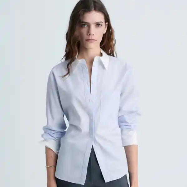 Camisa combinada de rayas