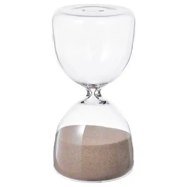 Reloj de arena decorativo