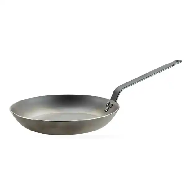 De Buyer Coupe Lyonnaise, sartén para freír de hierro 28 cm