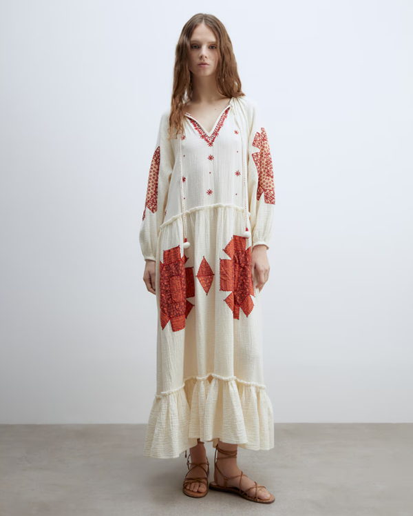 Vestido bordado