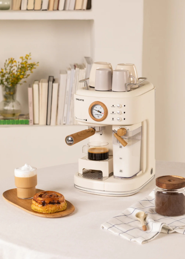 Cafetera express - CREATE THERA RETRO, , 1100 W, Brown