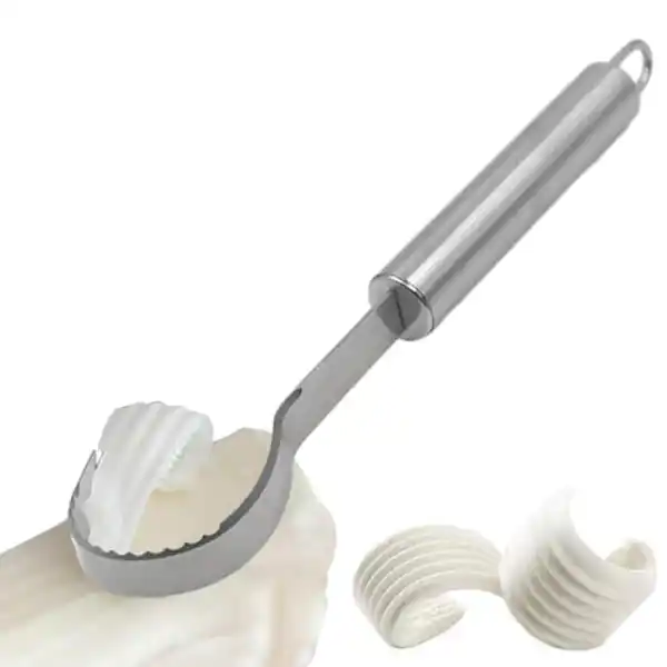Raspador de coco de acero