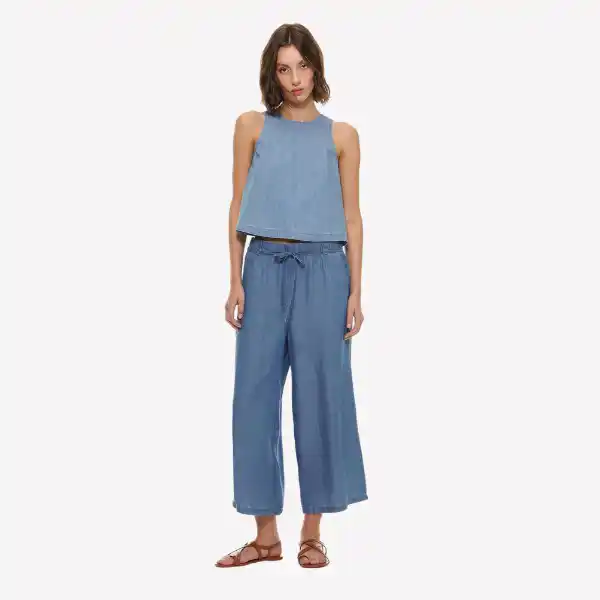 Pantalón denim ligero