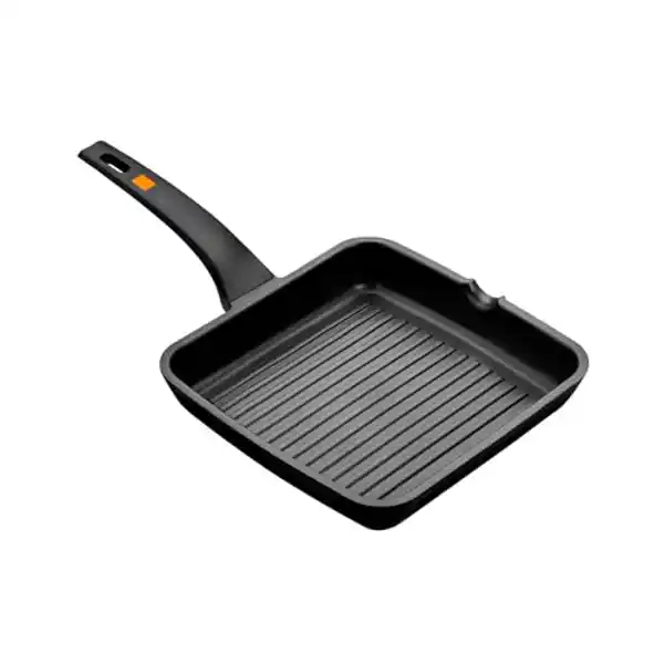 BRA Efficient, grill asador de aluminio fundido, 28 x 28 cm