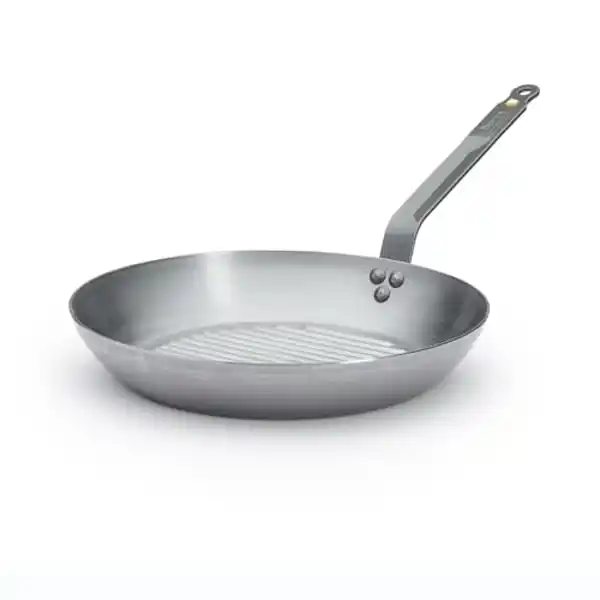 De Buyer MINERAL B, sartén/grill de hierro, 32cm