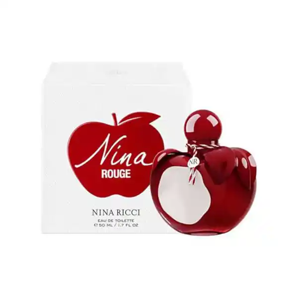 NINA RICCI Nina Rouge Eau de Toilette para mujer, 50ml