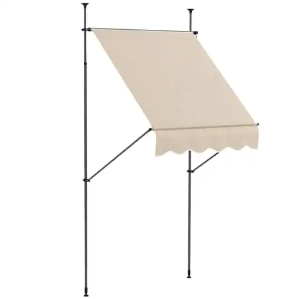 Toldo retráctil manual pequeño