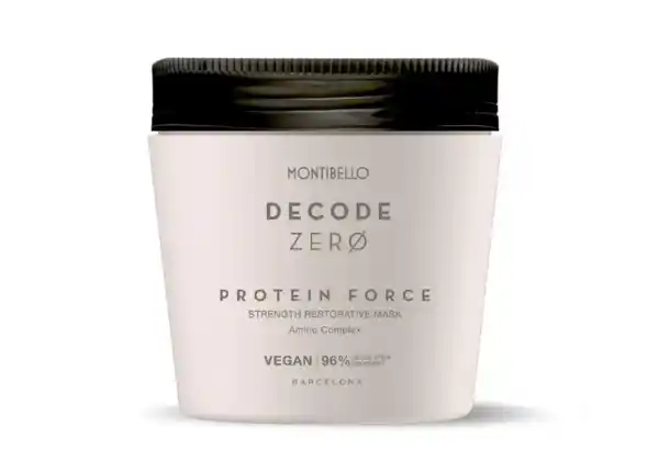 Montibello Decode Zero Protein Force, mascarilla restauradora