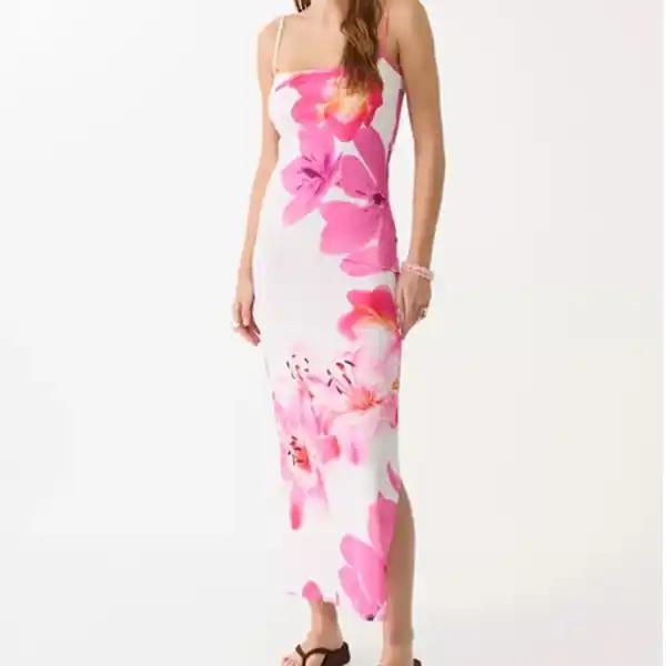 Vestido estampado de Stradivarius