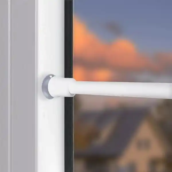 Barras de tensión extensibles para cortinas con ventosa