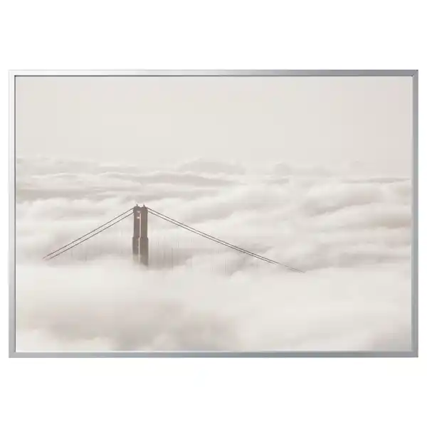 Cuadro puente y nubes BJÖRKSTA 