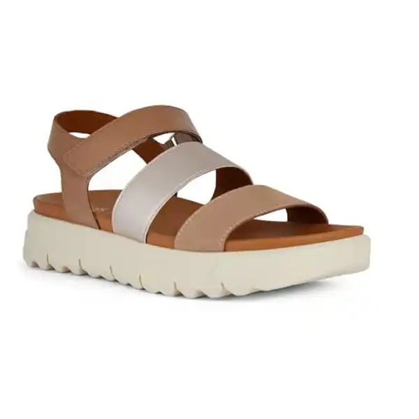 Geox D Xand 2.1s B, sandalias de tiras