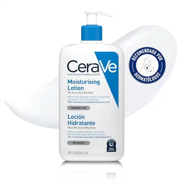 CeraVe loción hidratante para pieles secas