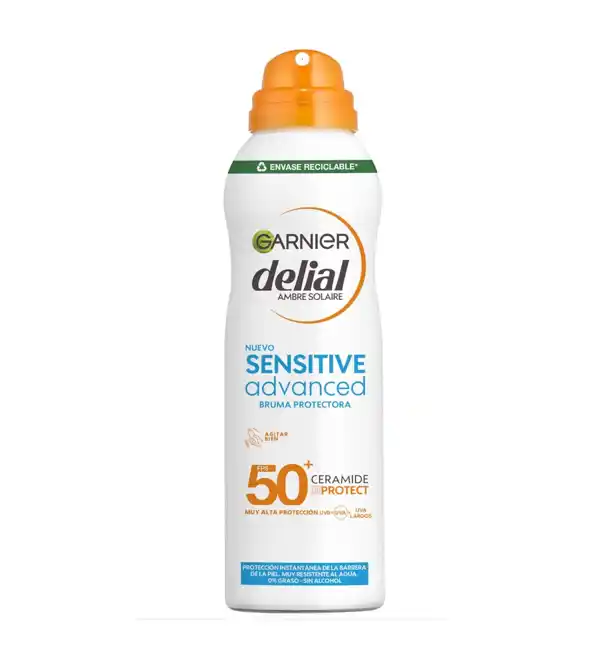 Garnier Delial Sensitive Advanced Bruma Protectora FPS50, 150ml