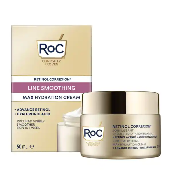 ROC Retinol Correxion: Line Smoothing Crema Max Hydration