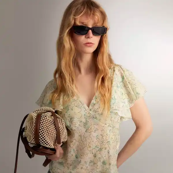 Blusa estampada de Sfera