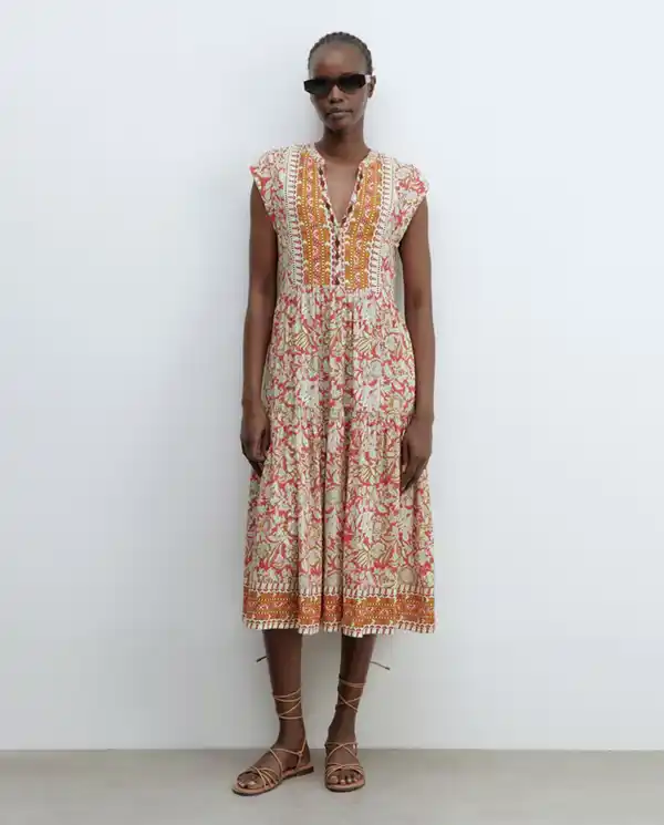 Vestido estampado