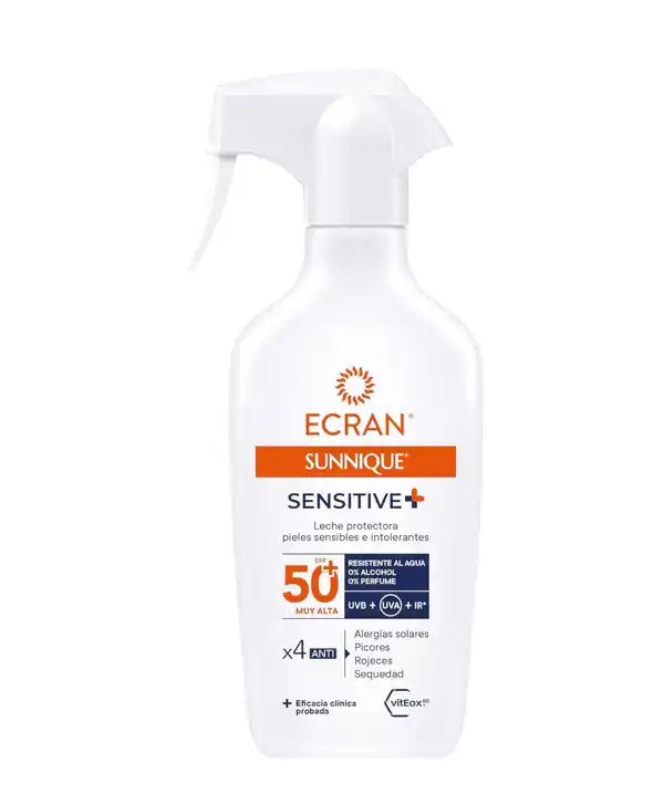 Ecran Sunnique, leche Ppolar SPF 50+ Sensitive en spray