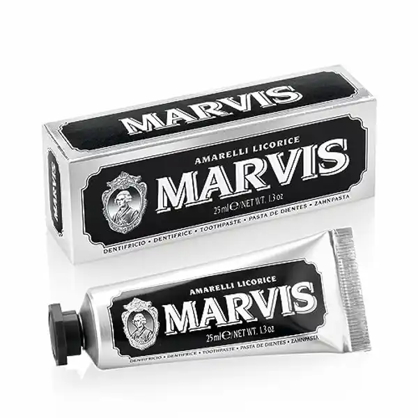 Marvis, pasta de dientes de regaliz y menta
