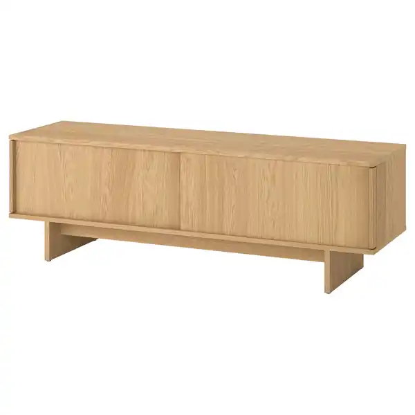 STOCKHOLM 2025 Mueble TV puertas correderas - chapa roble 179x42x56 cm