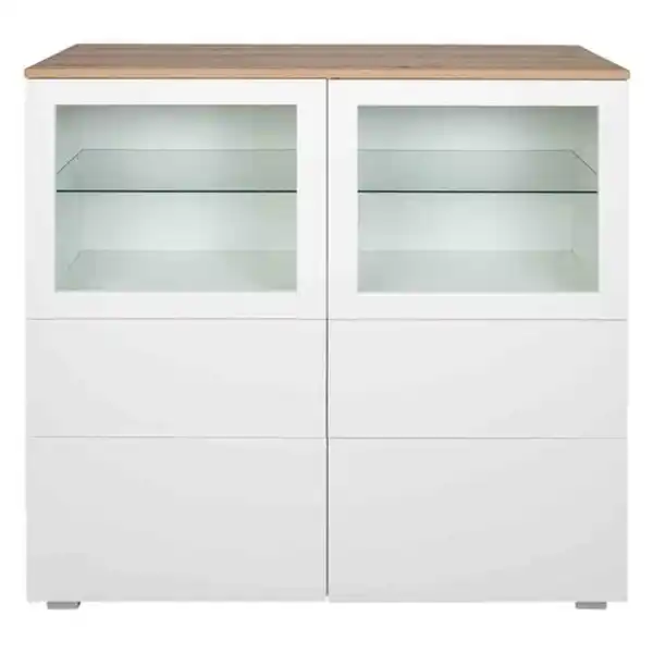 Cómoda con puertas de cristal (-40%)