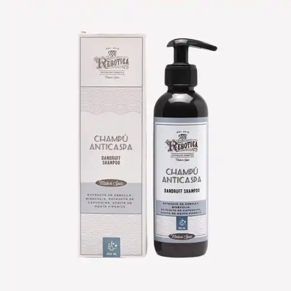Champú anticaspa para raíz con picor