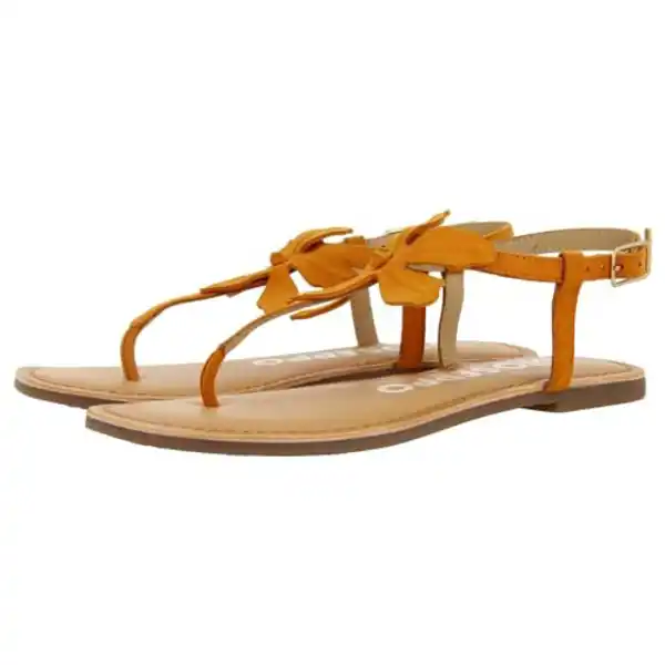 Sandalias de dedo en piel natural (3 colores)