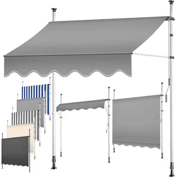 KESSER® Toldo para balcón con manivela
