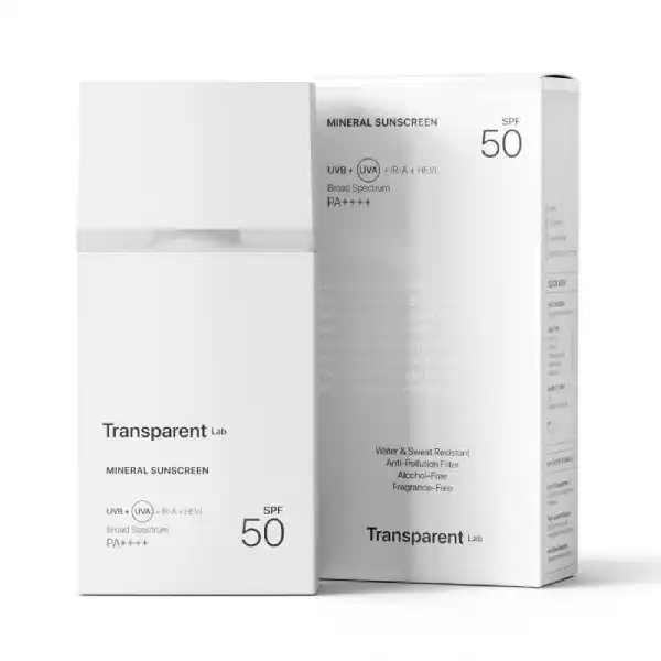 Transparent Lab Mineral Sunscreen SPF 50