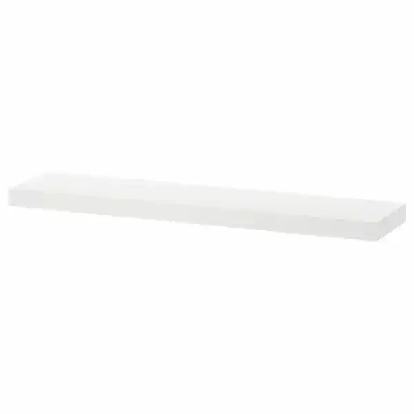 Estante de pared - blanco 110x26 cm