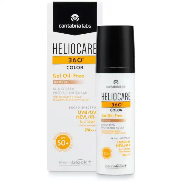 Heliocare 360º Gel Oil-Free Beige Protector Solar SPF50+