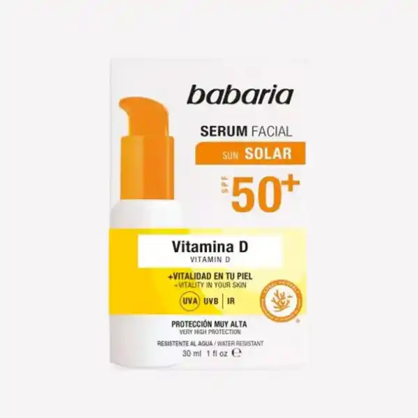 Babaria Vitamin D Sérum Solar Facial SPF50+