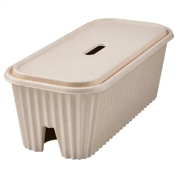 Caja para cables en cartón moldeado (38x18x14 cm)