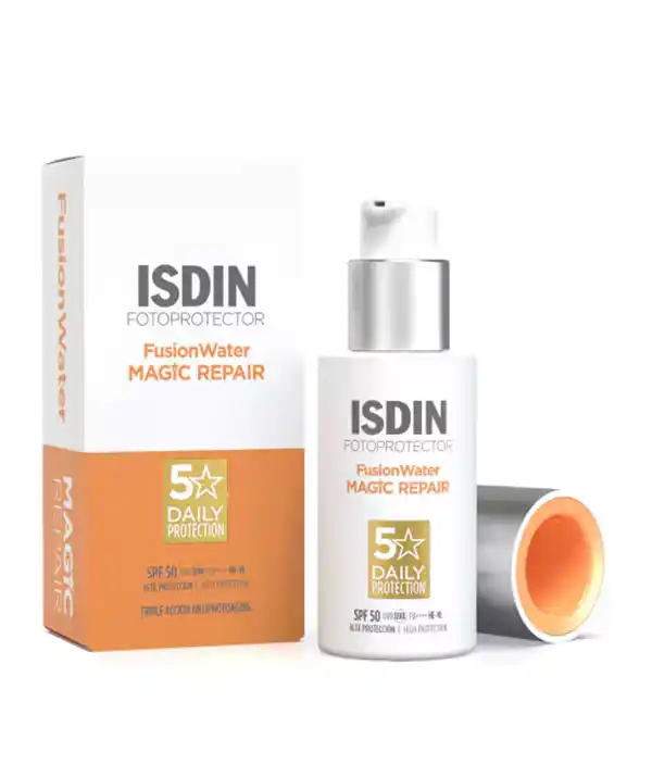 Protector Solar Facial Fusion Water Color SPF50 de ISDIN