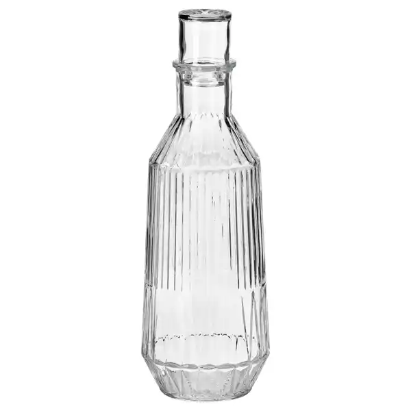 Botella con tapón