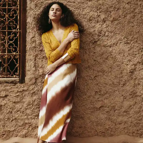 Falda estampada de Sfera