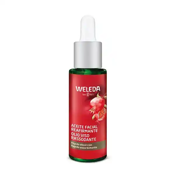 Aceite facial reafirmante de granada 100% natural Weleda