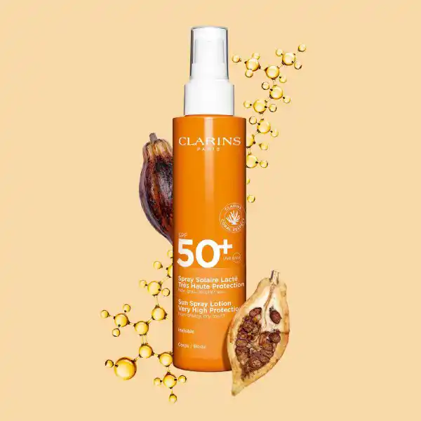 Spray Solar Lácteo Muy Alta protección SPF 50+