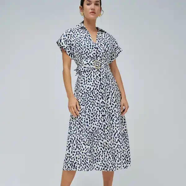 Salsa Jeans, vestido de mujer camisero estampado