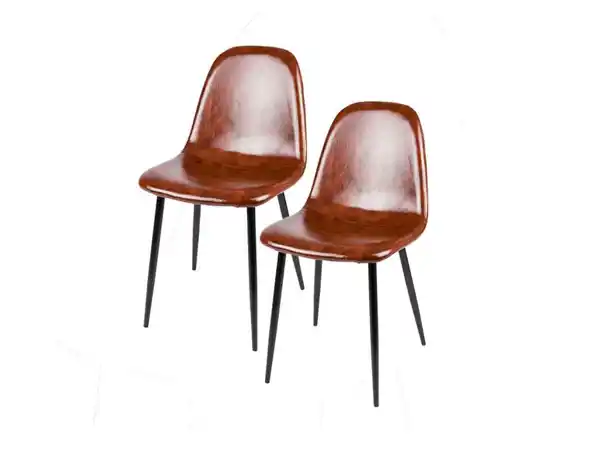Set de 2 sillas tipo Eames