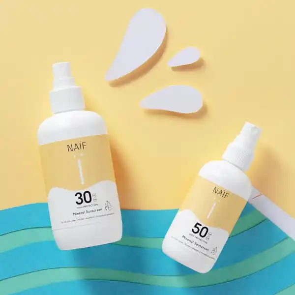 Naïf Spray 50 Mineral Sunscreen 