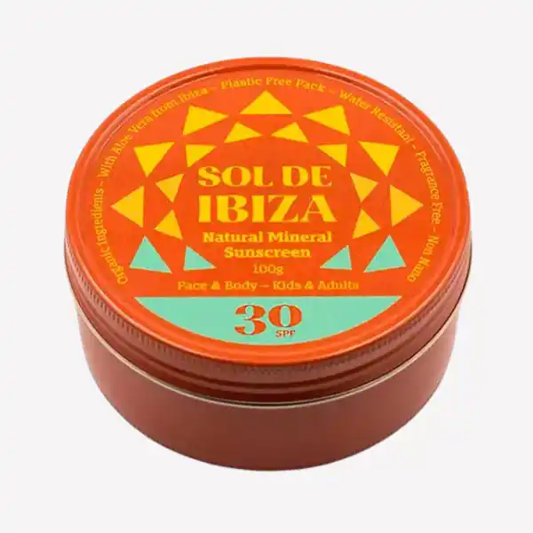 Sol de Ibiza Natural Mineral Sunscreen SPF 30