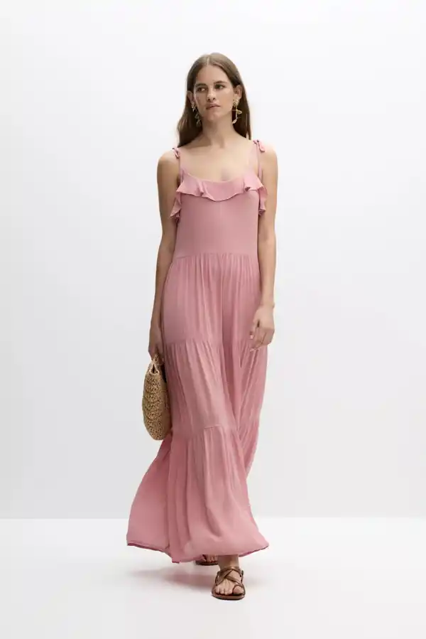 Vestido rosa de Lefties