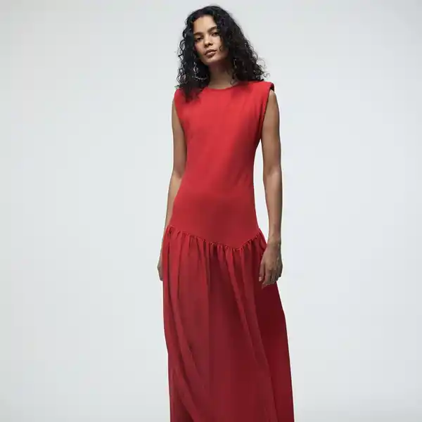 Vestido rojo de El Corte Inglés