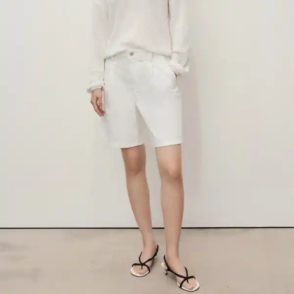 Bermudas vaqueras pinzas